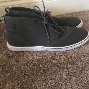UNDER ARMOUR Grey Hightop Size 14